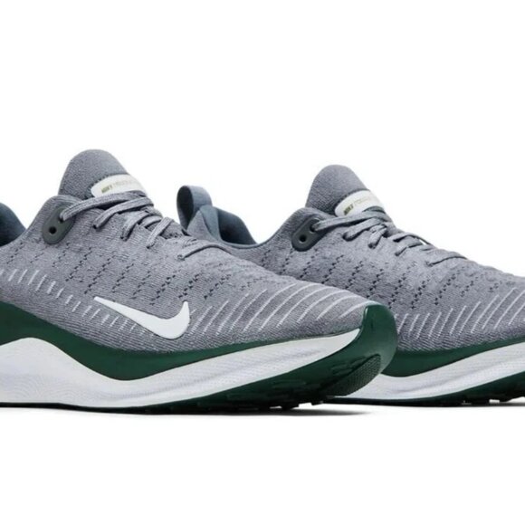 Nike ReactX Infinity Run 4 - Sz 9.5 Women Running Shoe Grey Green FJ1222-015 NEW - Picture 3 of 7